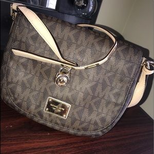 Authentic Michael Kors Small Half Dome Crossbody